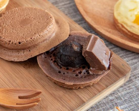 可可布朗尼巧克力車輪餅