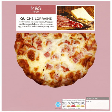 M S Food Quiche Lorraine 400G