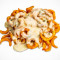 Papas Fritas Con Queso Rizado