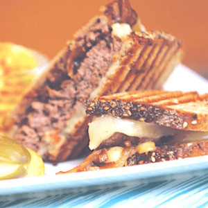 Comida De Sándwich Whopper Enojado