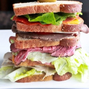 Sandwich Classique Au Jambon Et Au Dinde Fumée 4-Pack