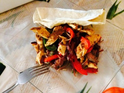 Pollo Con Champiñones