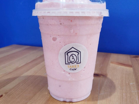 Batido De Fresa Y Plátano