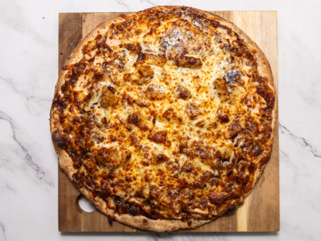 Pizza De Frango Com Churrasco