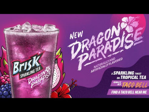 Té Helado Espumoso Brisk Dragon Paradise