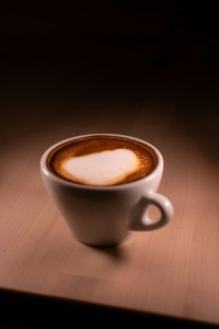 Aromatisierter Latte