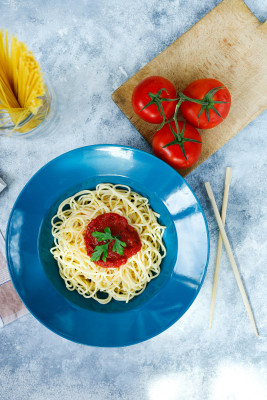 Espaguetis Aglio Olio