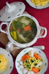 Hühnersuppe