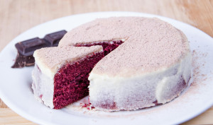 Pastel De Terciopelo Rojo