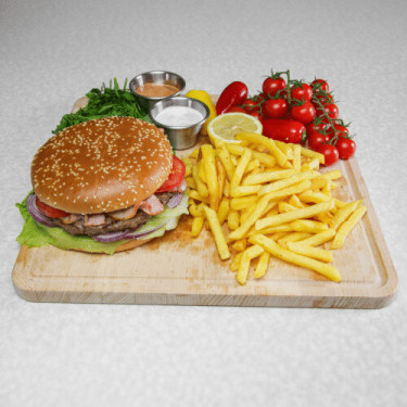 Burger Au Bacon Et Au Fromage