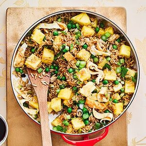 Arroz Frito Con Piña