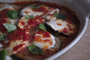 Aubergines Parmesan