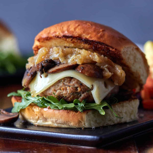 Burger Suisse Aux Champignons