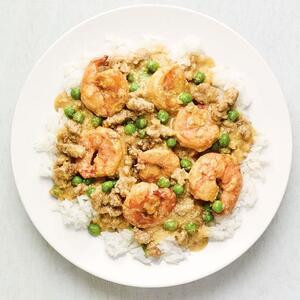 Crevettes À La Sauce Au Homard