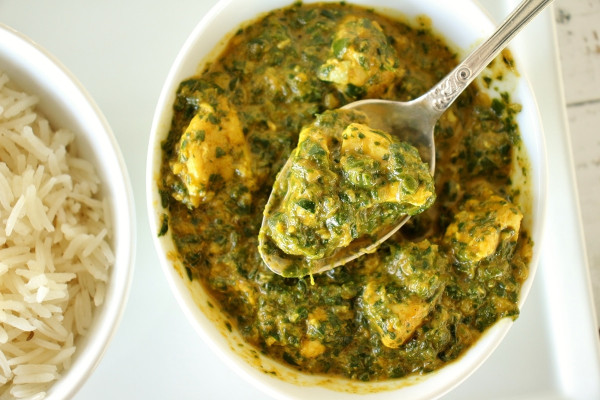 Pollo Saag
