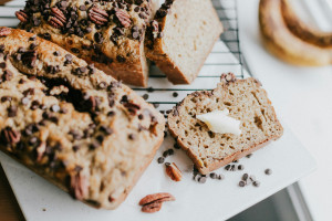 Pan De Plátano Y Nueces