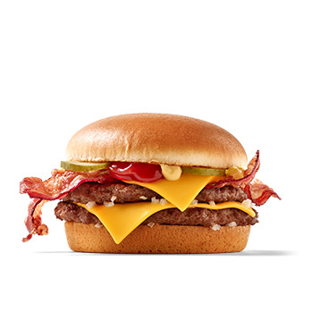 Hamburguesa Doble Con Queso Y Tocino