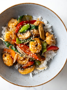 Chop Suey Aux Crevettes