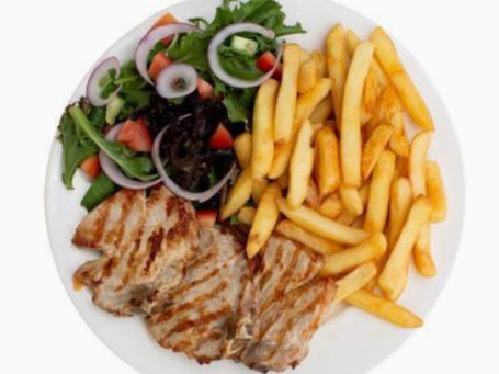 Chuletas De Cerdo A La Parrilla