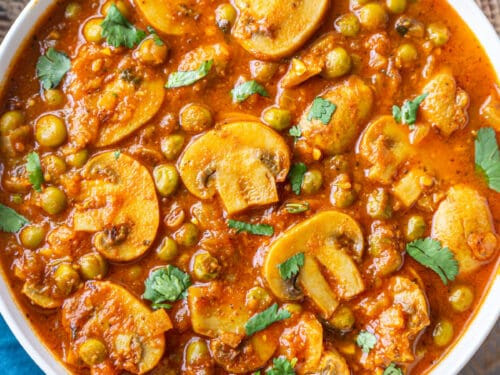 Champiñones De Guisantes