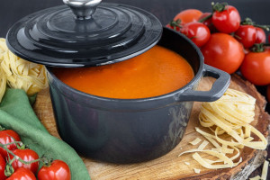 Soupe Crémeuse Aux Tomates Pour Enfants