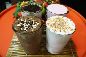 Batido De Menta Con Chispas De Chocolate