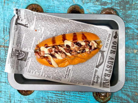 Chien Au Bacon Et Au Fromage