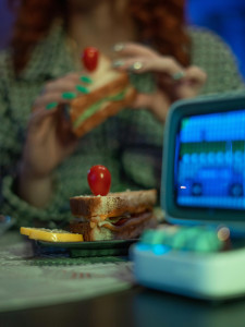 Sandwich Végétarien Méditerranéen