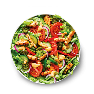 Ensalada De Fajitas De Pollo