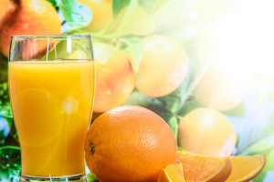 Jugo De Naranja Recién Exprimido