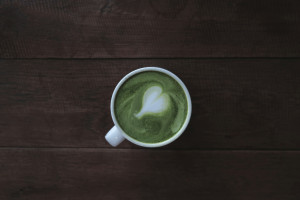 Latté Au Thé Vert