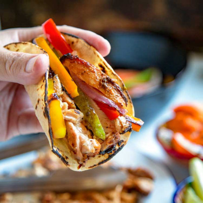 Fajitas Au Poulet Grillé