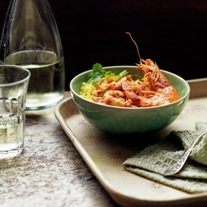 Biryani Aux Crevettes Royales