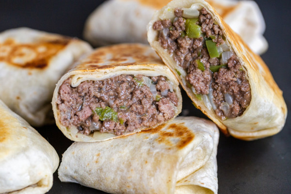 Wrap Au Steak Au Fromage