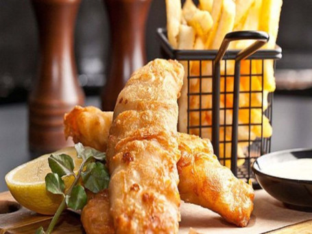 Chips De Pescado Rebozados Con Cerveza