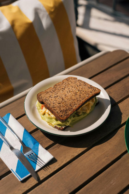 Fleischbällchen-Hoagie