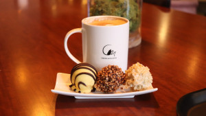 Bocaditos De Tarta De Queso Y Caramelo