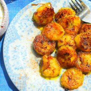 Banane Frite Avec Glace