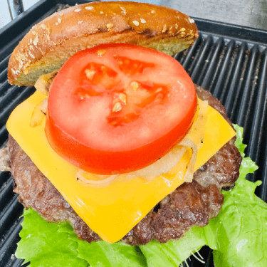 Hamburguesa Con Queso Cheddar