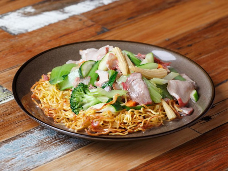Chow Mein De Porc Au Barbecue