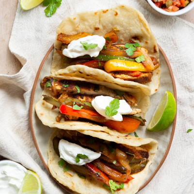 Taco Fajita Au Poulet