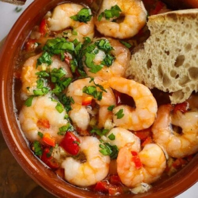 Ensalada Picante De Mariscos