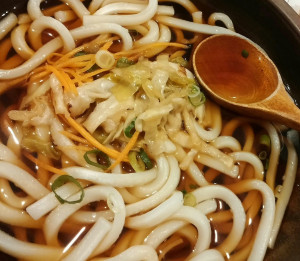 Crevettes Yaki Udon