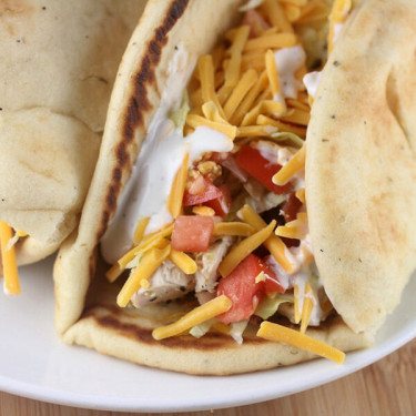 Pain Plat Ranch Au Poulet Et Au Bacon