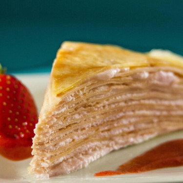 Crepes De Crema De Fresas