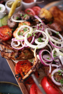 Pizza Au Poulet Peri Peri