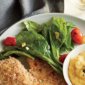 Salade Tiède D'épinards