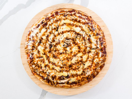 Pizza De Pollo A La Barbacoa