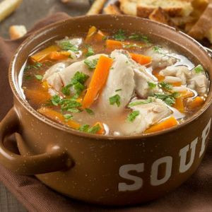 Soupe Au Pâté Au Poulet