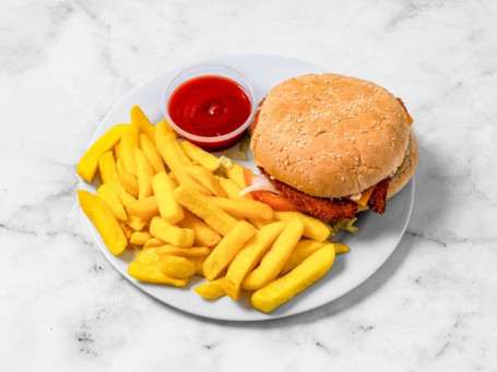 Combo Burger Au Poulet